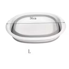 Bacias dobráveis de plástico, lavatórios portáteis, banheira dobrável para lavar roupa, adulto, bebê, banheiro, acessórios de cozinha, lavatório